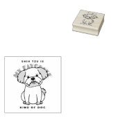 SHIH TZU IS MIJN FAVORIETE SOORT DOG RUBBERSTEMPEL (Gestempeld)