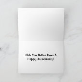 Shih Tzu kan maar beter een gelukkig Jubileum hebb Kaart (Binnen)