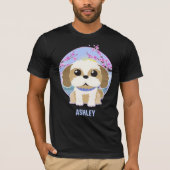 Shih tzu Kawaii Cute Gift Dog Pet T-shirt (Voorkant)