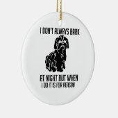 Shih Tzu Keramisch Ornament (Rechts)