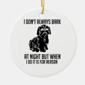 Shih Tzu Keramisch Ornament (Voorkant)