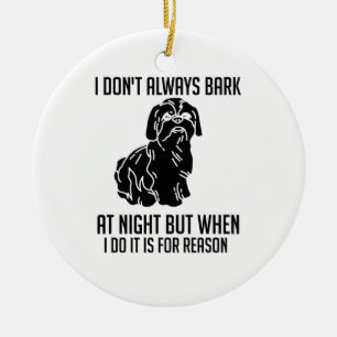 Shih Tzu Keramisch Ornament