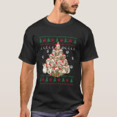 Shih Tzu Kerst Hondenliefhebber Gift Lelijke trui  T-shirt (Voorkant)