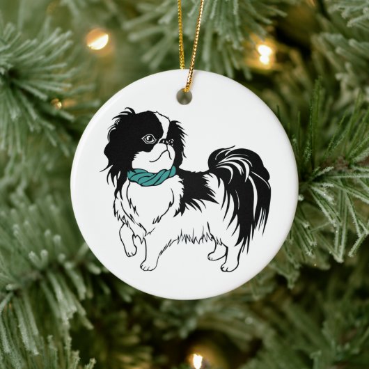 Shih Tzu Kerst Ornament (Boom)