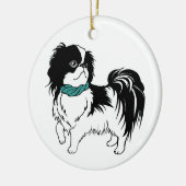 Shih Tzu Kerst Ornament (Links)