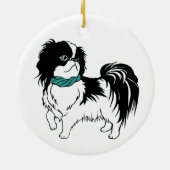 Shih Tzu Kerst Ornament (Achterkant)
