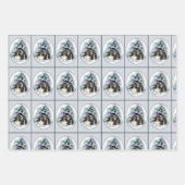 Shih Tzu kerstcadeaus Inpakpapier Vel (Voorkant 2)