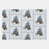 Shih Tzu kerstcadeaus Inpakpapier Vel (Voorkant)
