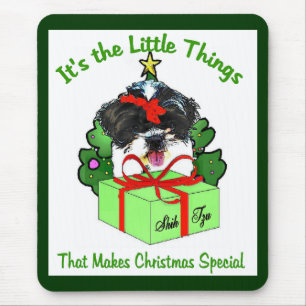 Shih Tzu kerstcadeaus Muismat