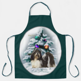 Shih Tzu kerstcadeaus Schort