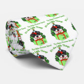 Shih Tzu kerstcadeaus Stropdas (Opgerold)