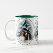 Shih Tzu kerstcadeaus Tweekleurige Koffiemok (Links)