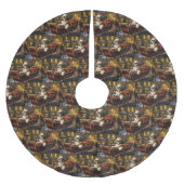 Shih Tzu Kerstfeest Seizoen Kerstboom Rok (Voorkant)