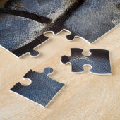 Shih Tzu Kerstfeest Seizoen Legpuzzel (Zijkant)