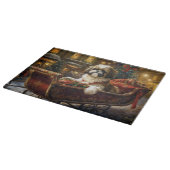 Shih Tzu Kerstfeest Seizoen Snijplank (Hoek)