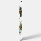 Shih Tzu Kerstkrans feestelijke pup Case-Mate iPhone Case (Achterkant / Links)