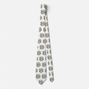 Shih Tzu Kerstkrans feestelijke pup Stropdas