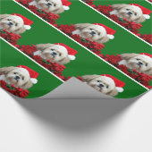 Shih Tzu Kerstmis Cadeaupapier (Hoek)