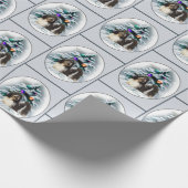 Shih Tzu Kerstmis Cadeaupapier (Hoek)