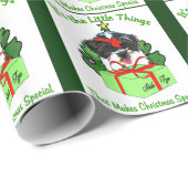 Shih Tzu Kerstmis Cadeaupapier (Rol Hoek)
