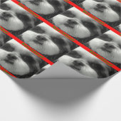Shih tzu Kerstmis Cadeaupapier (Hoek)