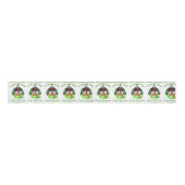 Shih Tzu Kerstmis Grosgrain Lint (Voorkant)