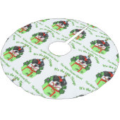 Shih Tzu Kerstmis Kerstboom Rok (Gekanteld)