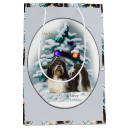 Shih Tzu Kerstmis Medium Cadeauzakje