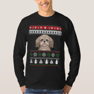 Shih Tzu Kerstmis T-shirt
