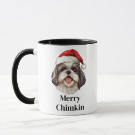 Shih Tzu kerstmuts Kersthond Mok