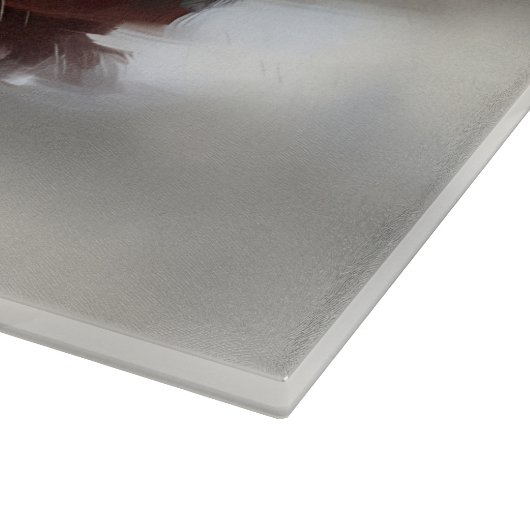 Shih Tzu Kerstsneeuw winter Snijplank (Hoek)