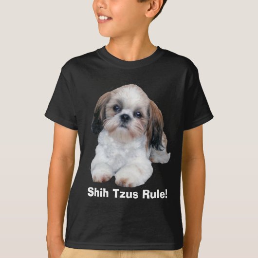 Shih Tzu Kinder T-Shirt (Voorkant)