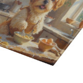 Shih Tzu Kookt in Keuken Snijplank (Hoek)