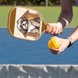 Shih Tzu Kunst Pickleball Paddle