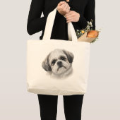 Shih Tzu Kunst Tas (Voorkant (product))