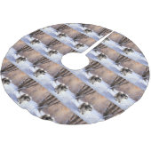 Shih Tzu Laat het sneeuwen Kerstmis Kerstboom Rok (Gekanteld)