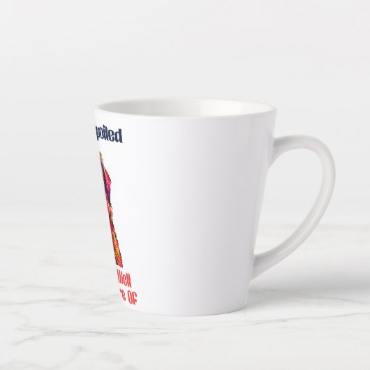 Shih Tzu Latte Mok (Rechts)