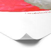 Shih Tzu/Lhasa Apso Valentijnsdag Poster (Hoek)