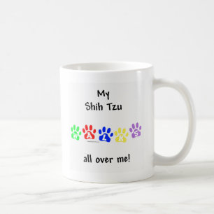 Shih Tzu loopt over je heen Koffiemok