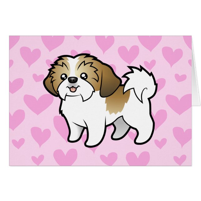 Shih Tzu Love (puppy cut) (Voorkant Horizontaal)