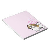 Shih Tzu Love (puppy cut) Notitieblok (Schuin)