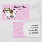 Shih Tzu Love (puppy cut) Visitekaartje (Voorkant / Achterkant)