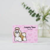 Shih Tzu Love (show cut) Visitekaartje (Staand voorkant)