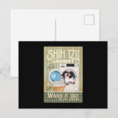 Shih Tzu Lover Cute Shih Tzu Laundry Washing Dog Briefkaart (Voorkant / Achterkant)
