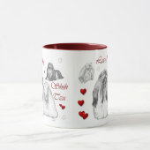 Shih Tzu Lovers Gifts Mok (Midden)