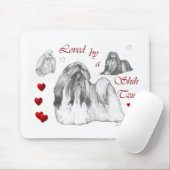 Shih Tzu Lovers Gifts Muismat (Met muis)