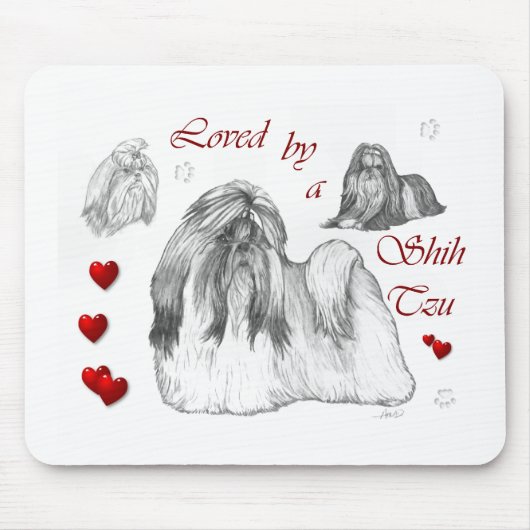 Shih Tzu Lovers Gifts Muismat (Voorkant)