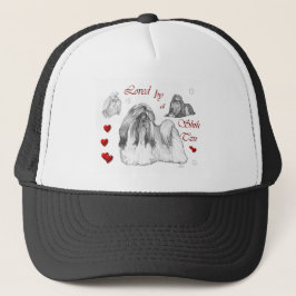 Shih Tzu Lovers Gifts Trucker Pet