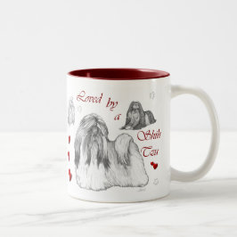 Shih Tzu Lovers Gifts Tweekleurige Koffiemok