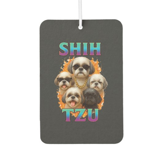 Shih Tzu Luchtverfrisser (Voorkant)